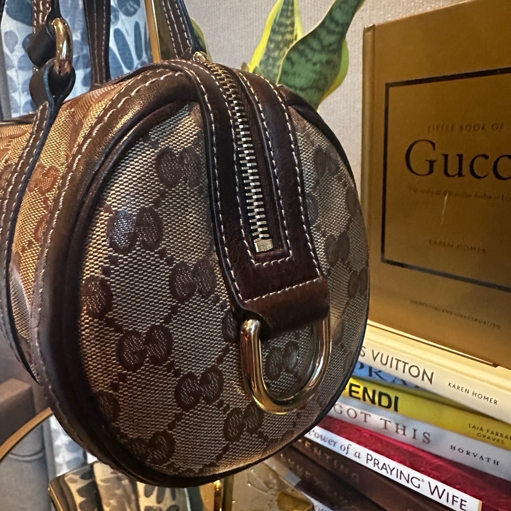 Gucci Duchessa Mini Boston Bag with Unbranded Crossbody Strap - Picture 6 of 12